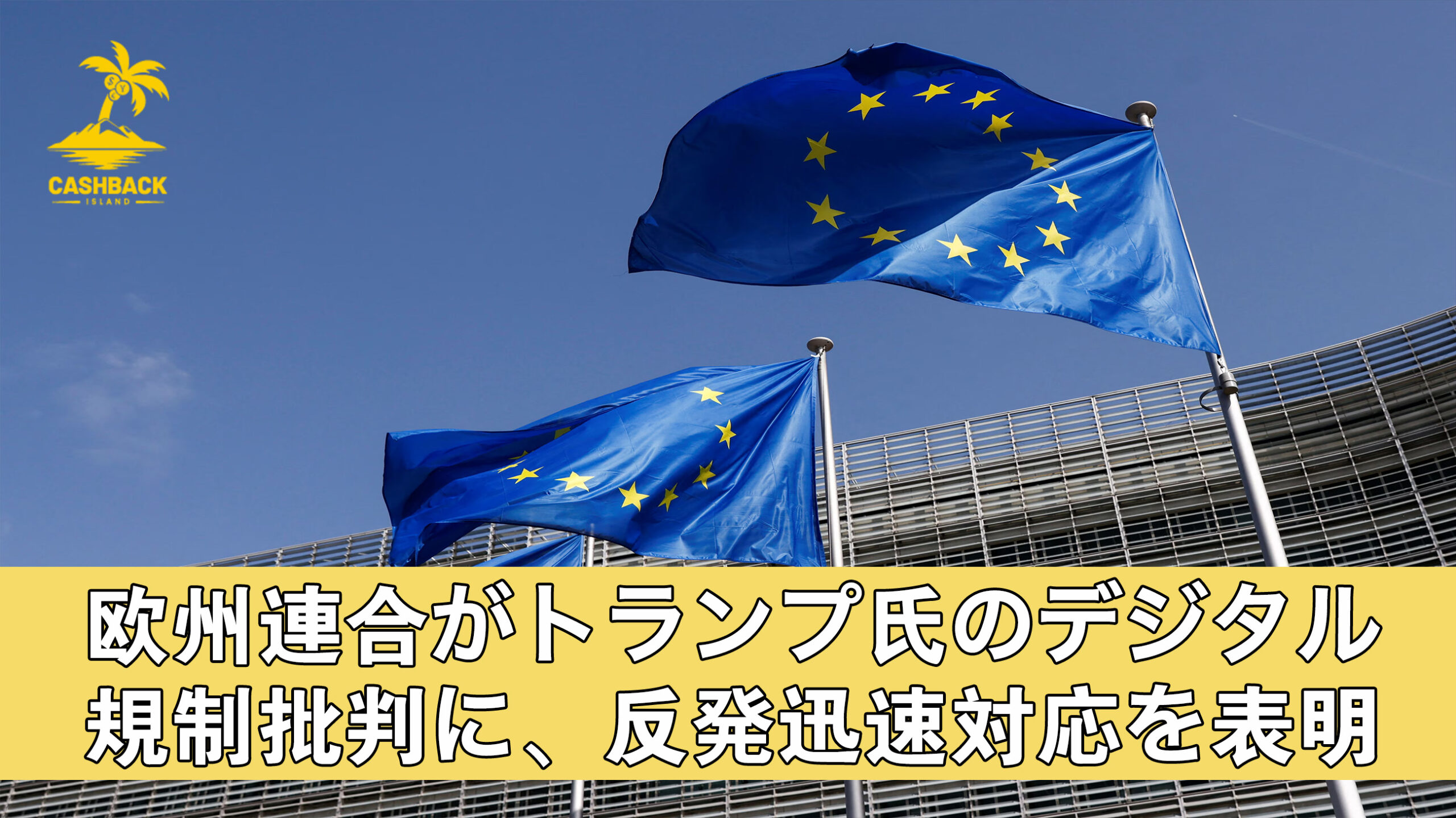 EUデジタル規制とトランプ氏の報復関税を解説