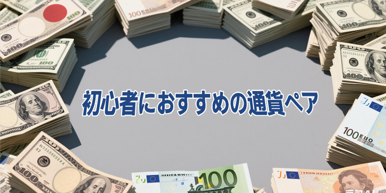 FX初心者におすすめの通貨ペア