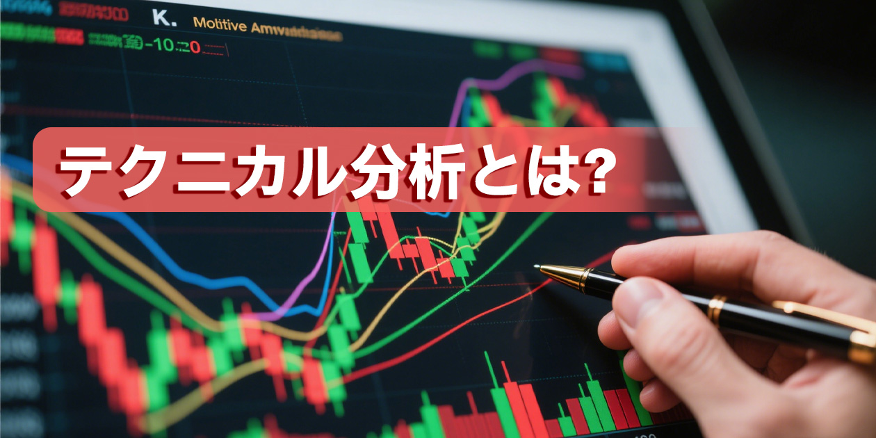 FXのテクニカル分析を解説する画像