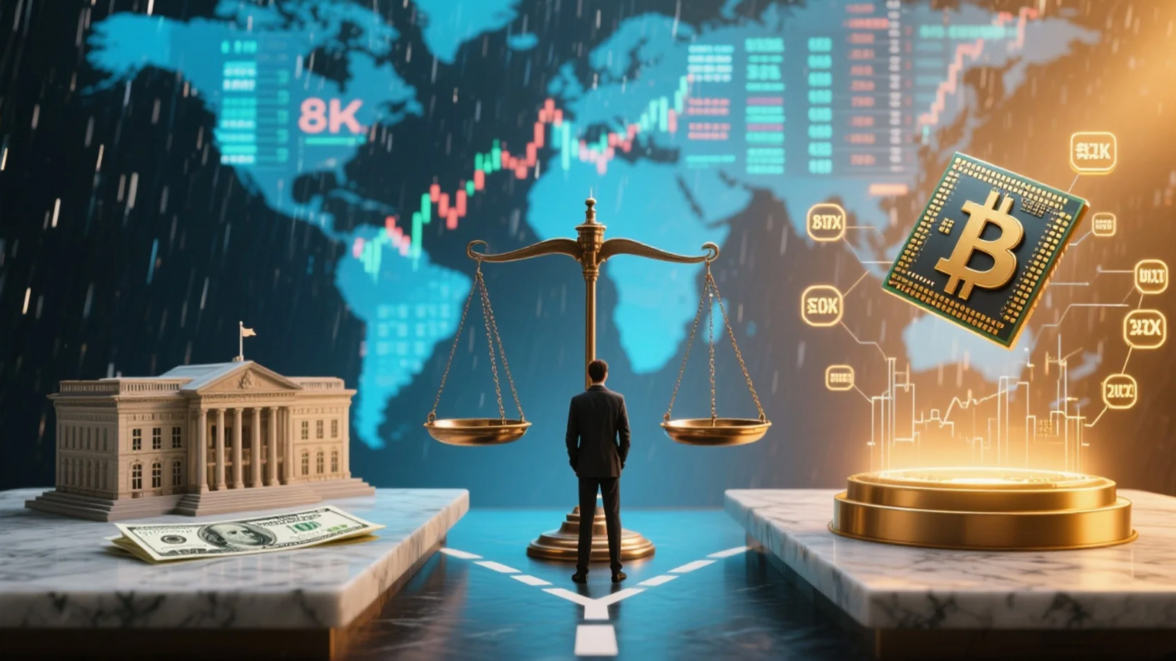 Foreign exchange and cryptocurrency How should novice investors choose the ideal market