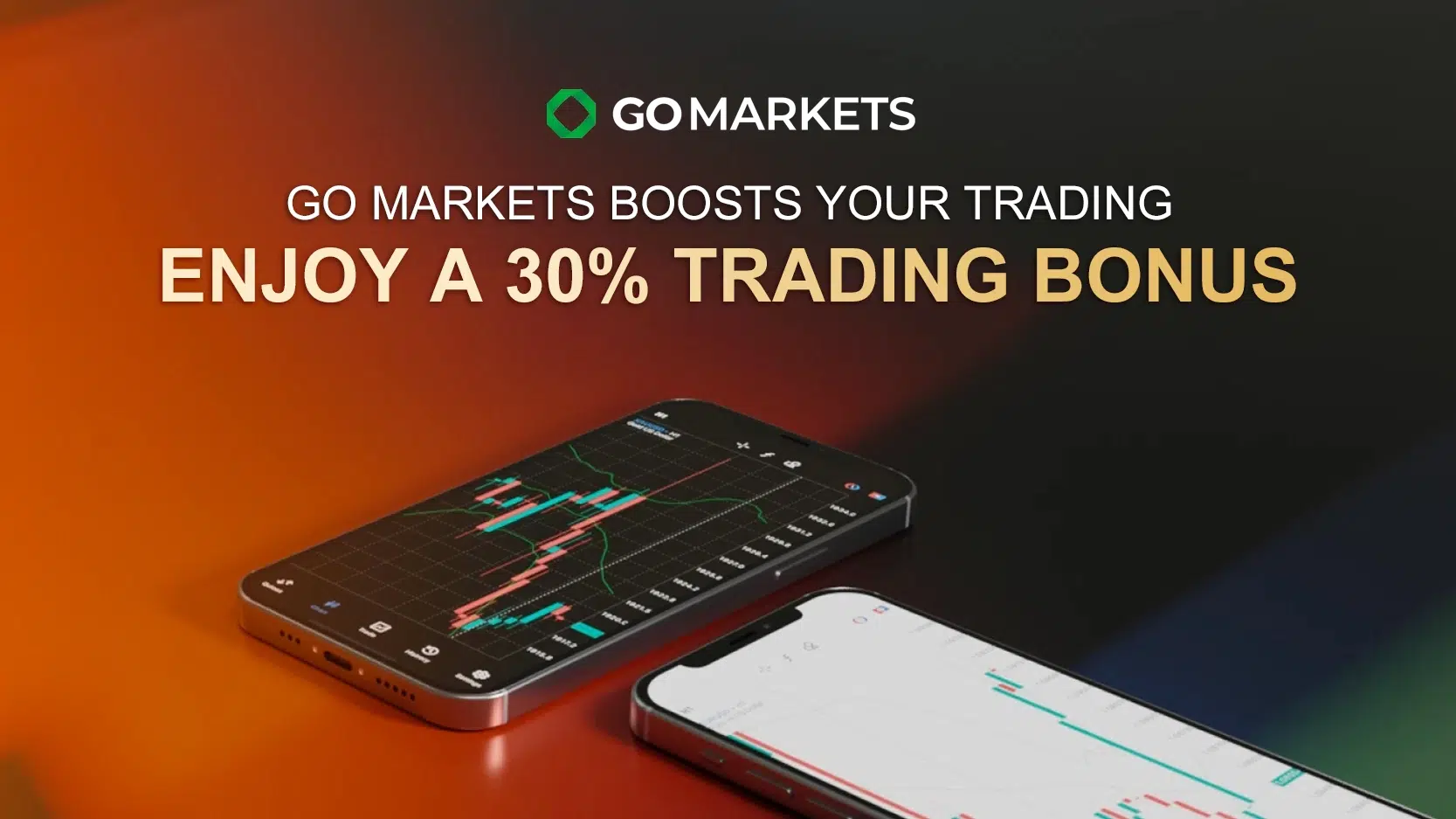 GO Markets Offers Trading Assistance Enjoy a 30% Trading Bonus!