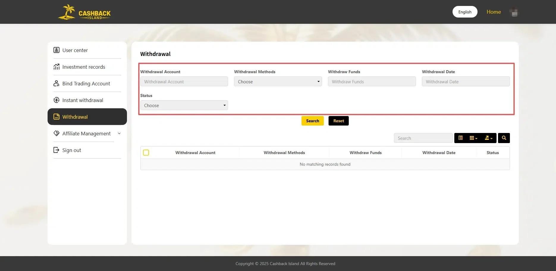 Withdrawal Records 1 e1760757306189 How to Use the Member Center
