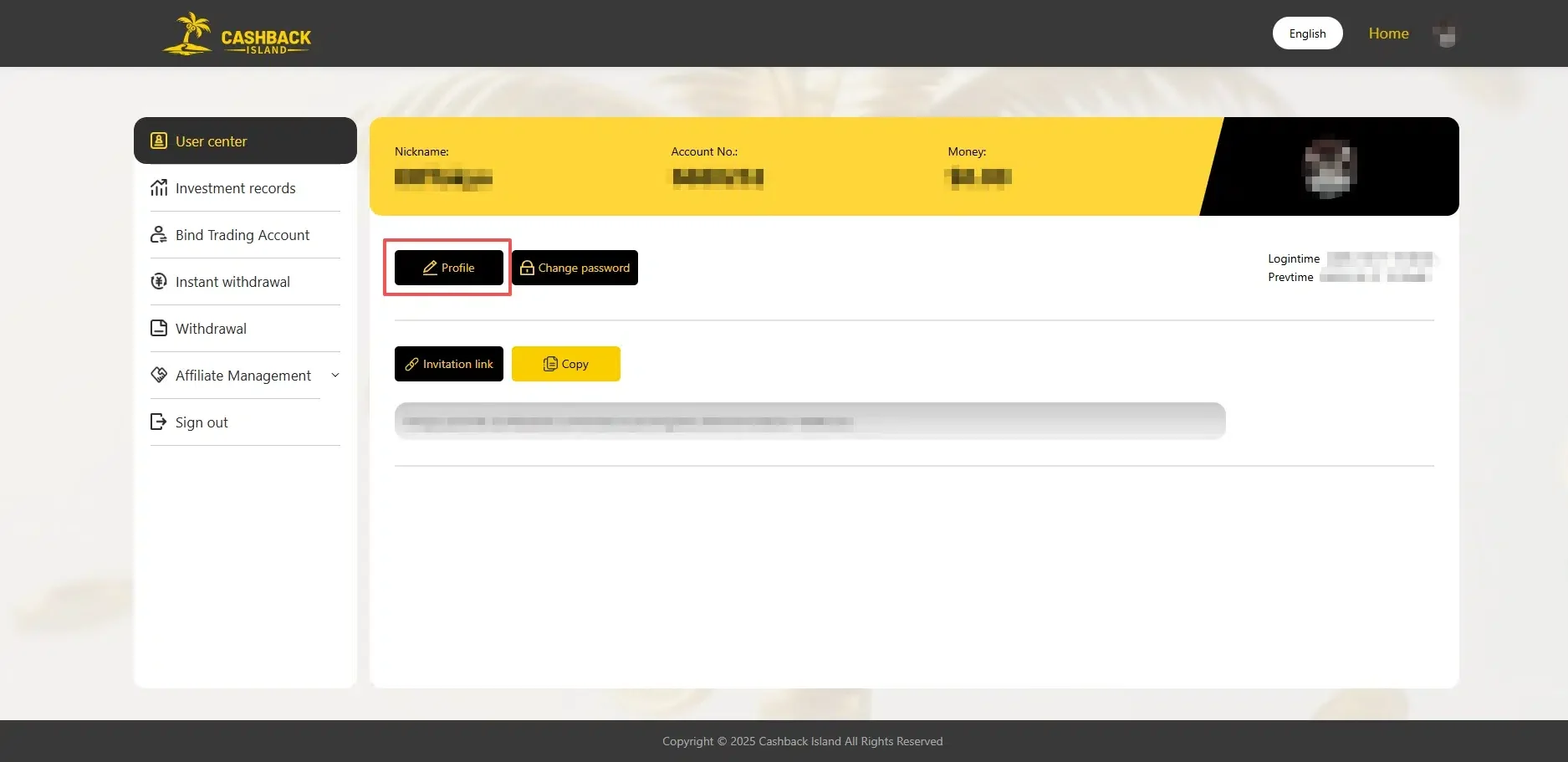 personal data 1 e1760757407923 How to Use the Member Center