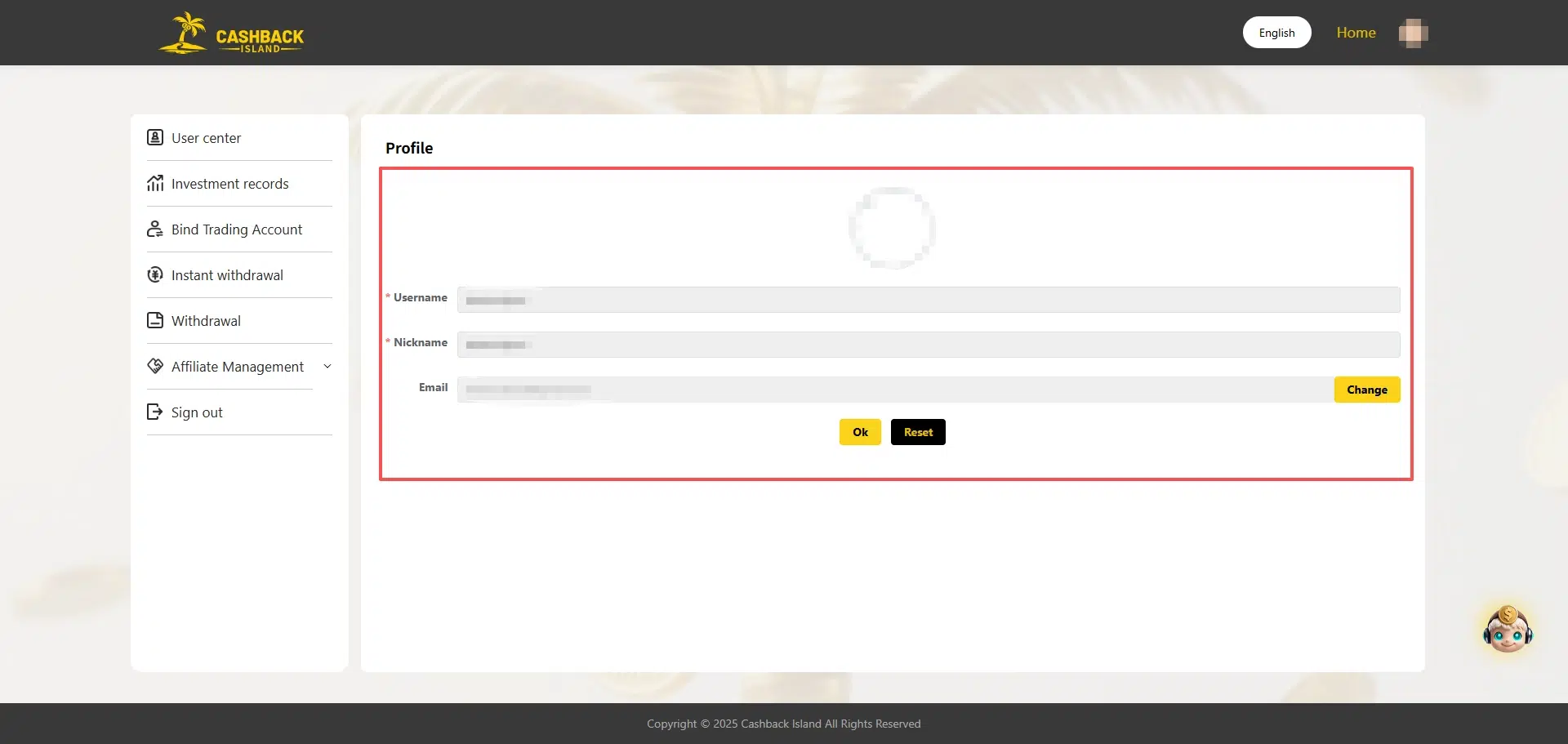 personal data 2 How to Use the Member Center
