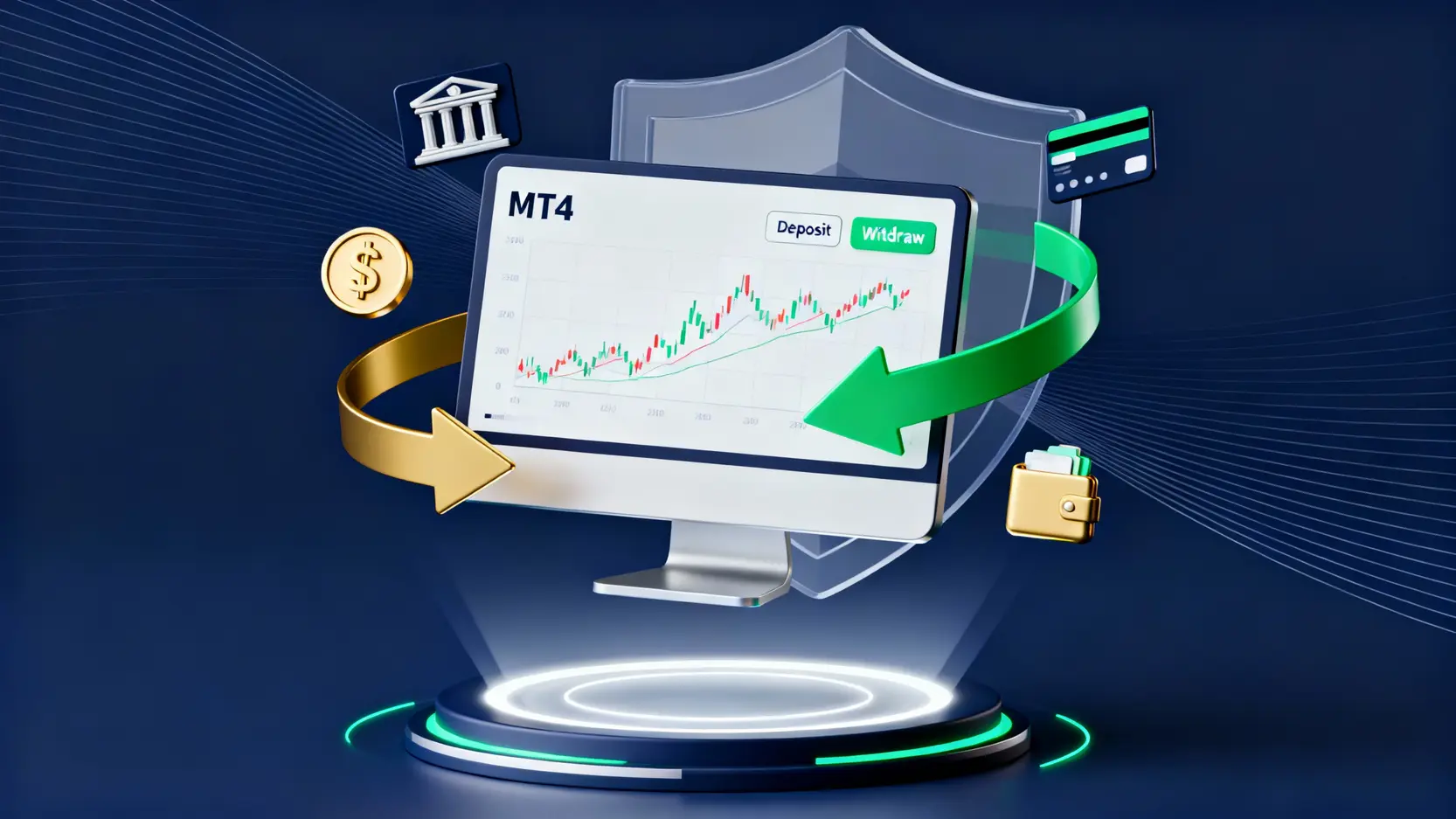 【MT4入金出金完整指南】图解教学,3种账户存款方式与流程全解析