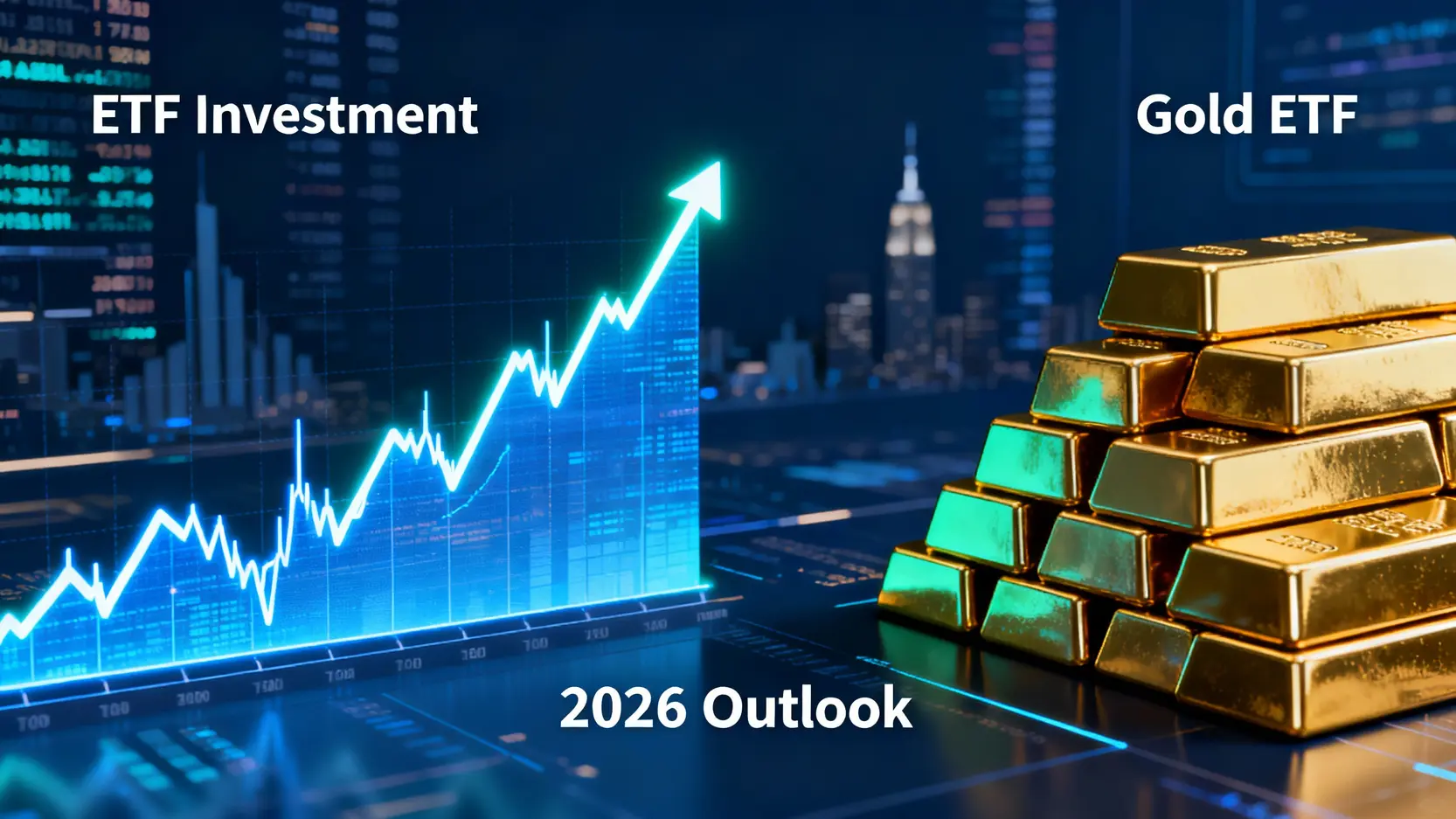 美股ETF推薦2026:追蹤大市、黃金ETF全攻略與風險分析