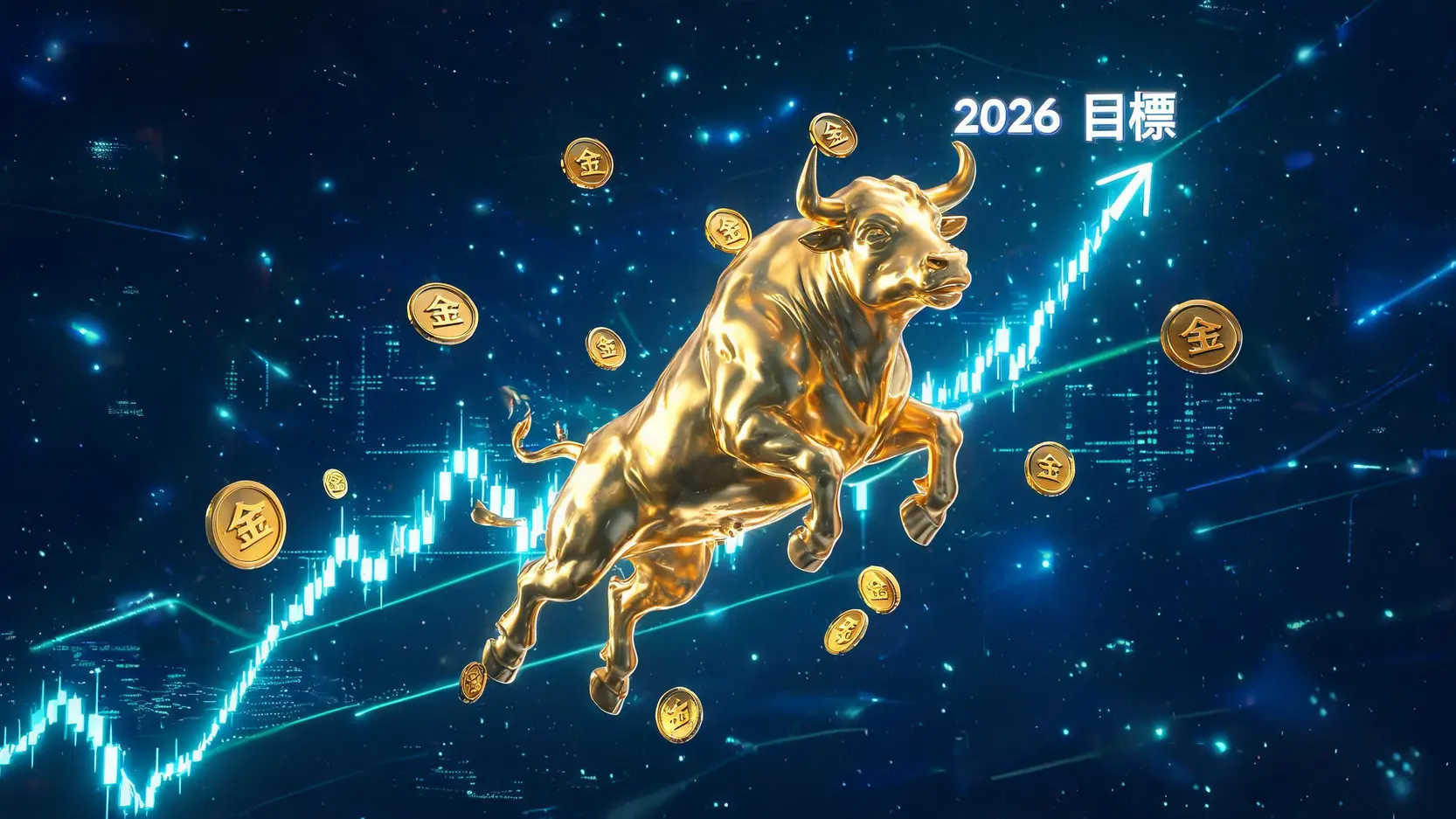 2026金價預測總整理:高盛、美銀看到哪?黃金牛市未完待續!