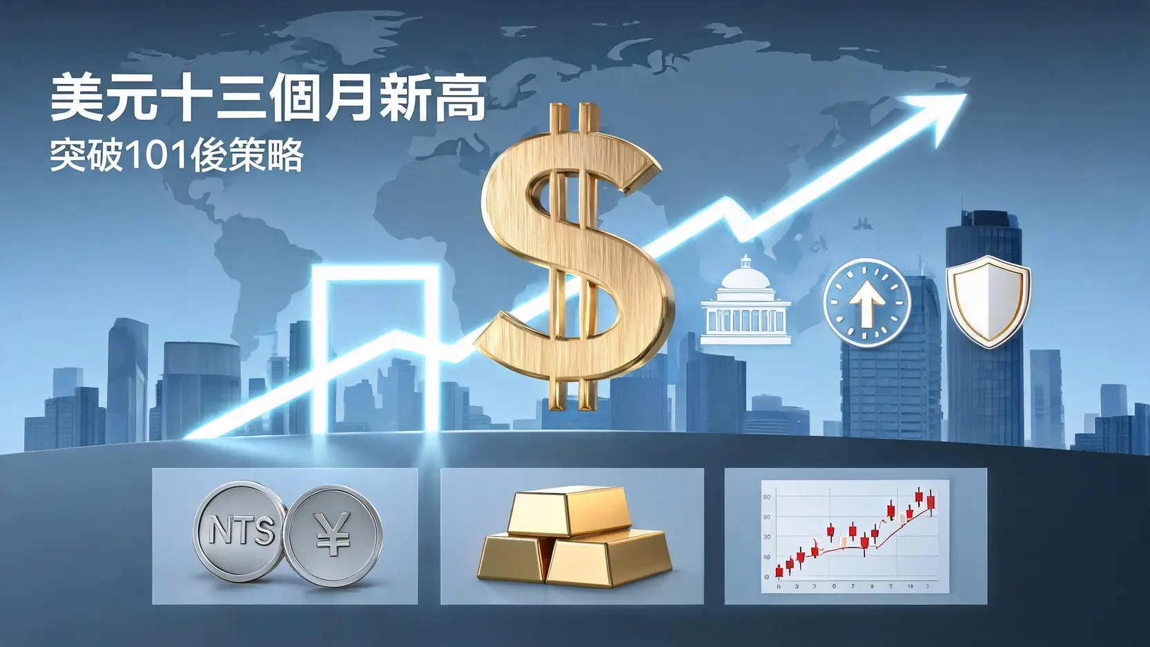 美元十三個月新高怎麼看？突破101關卡的3大原因與台幣日圓資產配置策略
