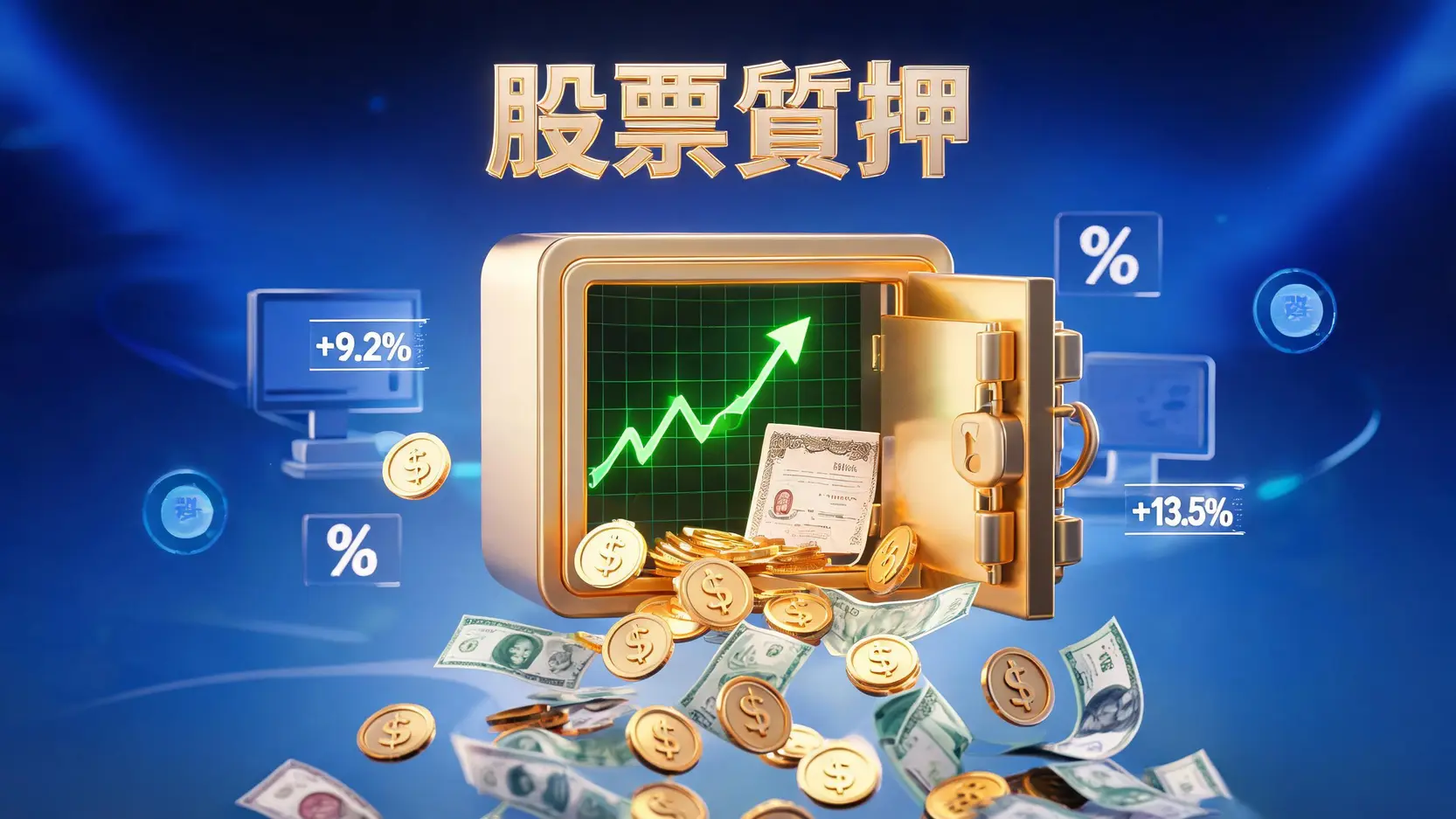 股票質押教學:不賣股也能套現!質押流程與維持率計算一次看