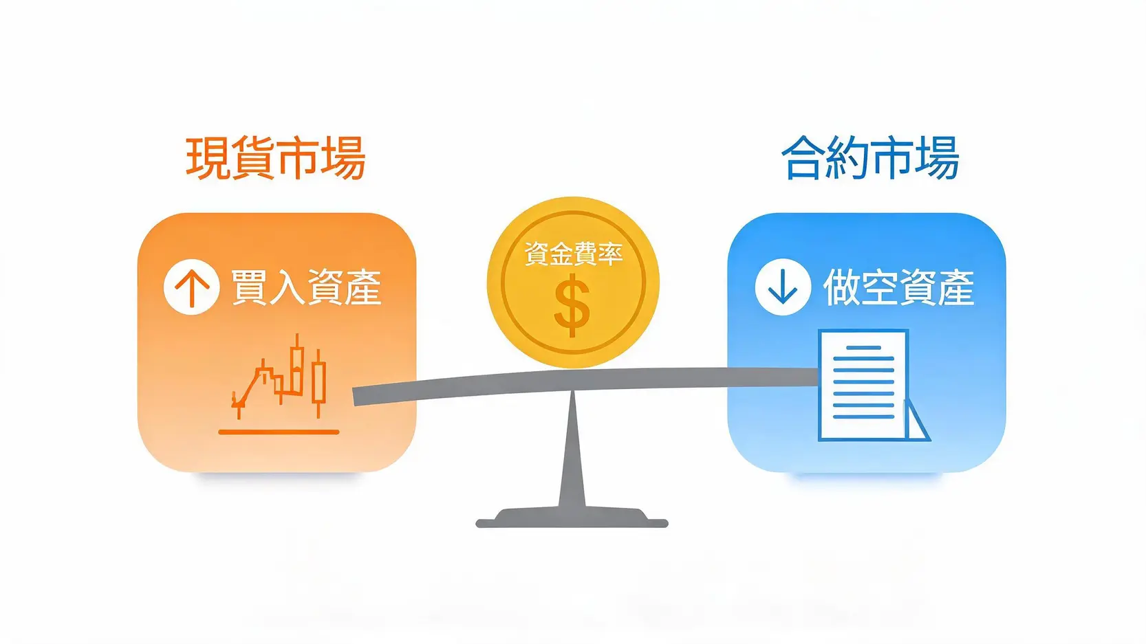 加密货币期现套利与资金费率对冲流程图